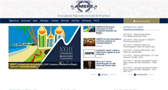 Desktop Screenshot of amepe.com.br